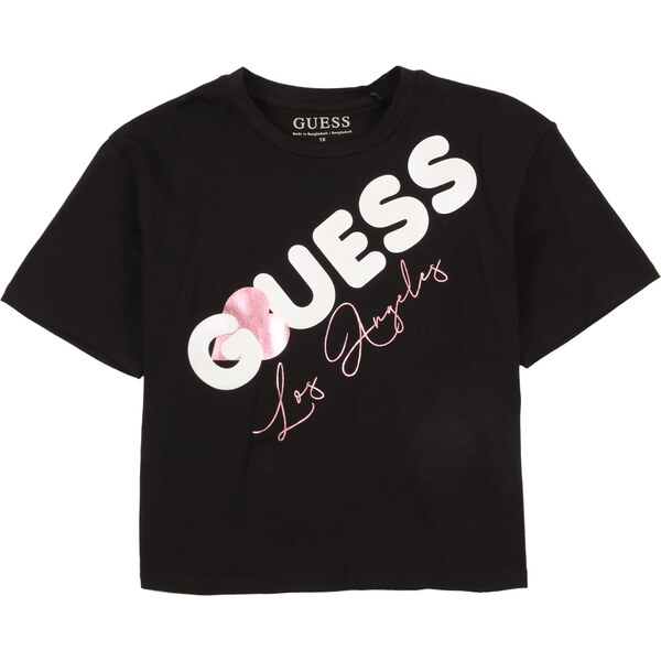 GUESS Tričko ružová / čierna / biela 67253588