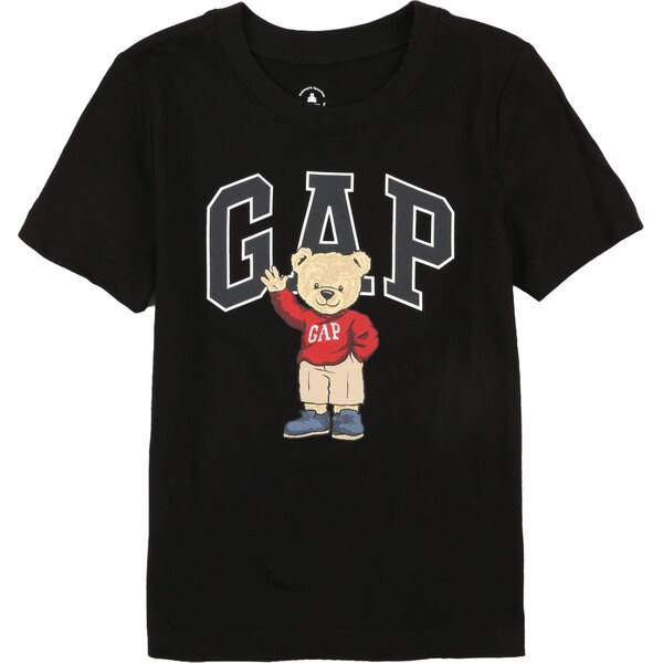 GAP Tričko tmavosivá / červená / čierna / biela 67253611