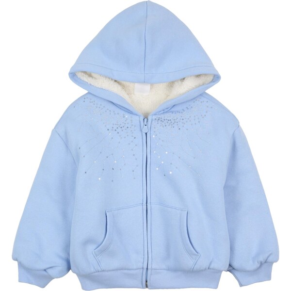 GAP Tepláková bunda svetlomodrá 67253634
