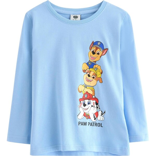 Lindex Tričko Paw Patrol svetlomodrá / hnedá / žltá / biela 67253649