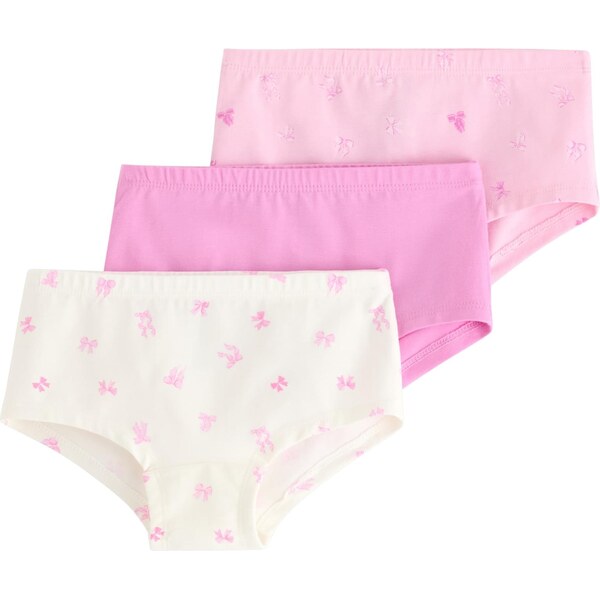 Lindex Nohavičky staroružová / svetloružová / biela 67253645