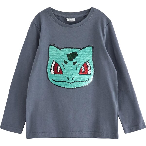 Lindex Tričko Pokemon tyrkysová / čadičová / tmavočervená / čierna 67253676