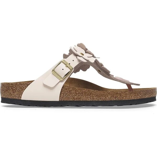 Kožené žabky Birkenstock Gizeh Flowers 62326308