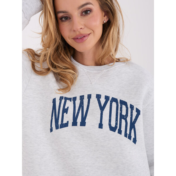 FPrice WT BL mikina A1062.29 svetlo šedá 67262190