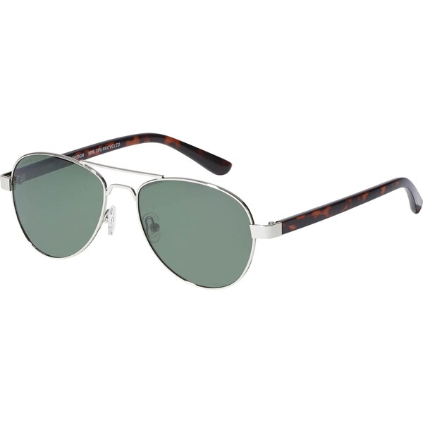 Pilgrim Slnečné okuliare CHEVY hnedá / čierna / strieborná 67267013