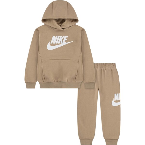 Nike Sportswear Joggingová súprava CLUB FLEECE béžová / biela 67266855
