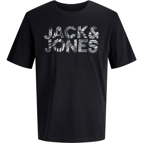 Jack & Jones Junior Tričko JJEJEFF sivá / antracitová / čierna / biela 67267118