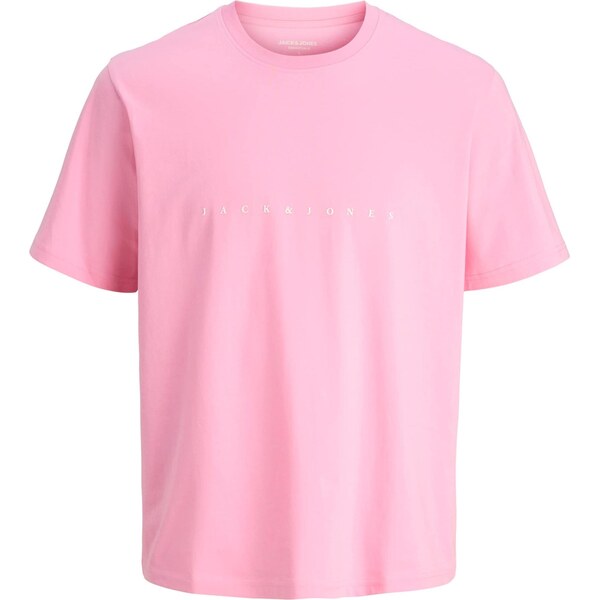 Jack & Jones Junior Tričko JJESTAR ružová / biela 67267105