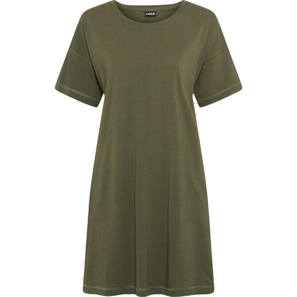 LSCN by LASCANA Nočná košieľka telová / kaki / čierna 67267314