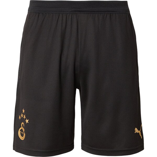 PUMA Športové nohavice zlatá / čierna 67267406