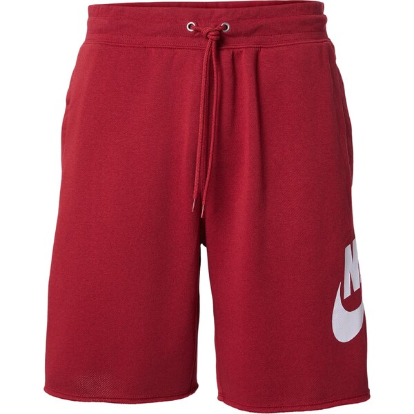 Nike Sportswear Nohavice CLUB ALUMNI brusnicová / biela 67267420