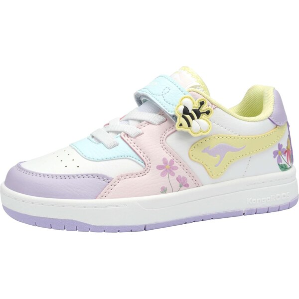 KangaROOS Tenisky Fair nebesky modrá / svetložltá / levanduľová / 67267480