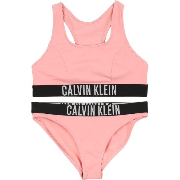 Calvin Klein Swimwear Bikiny staroružová / čierna / šedobiela 67267586