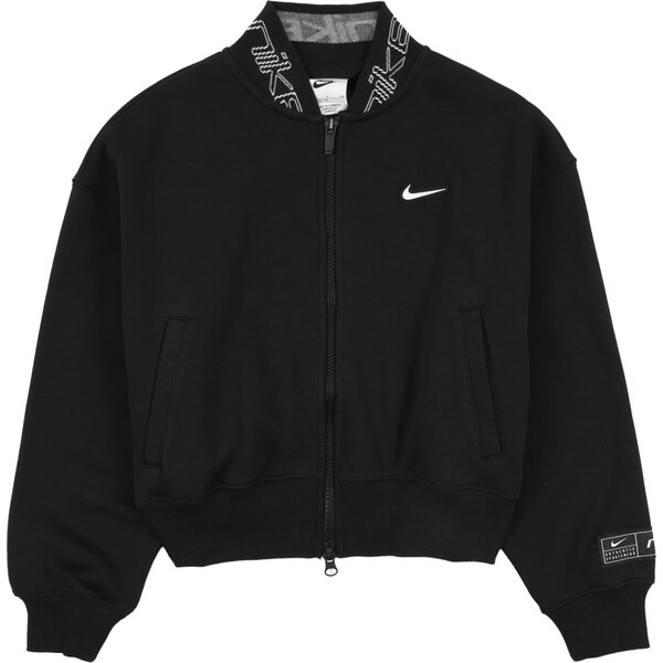 Nike Sportswear Tepláková bunda DANCE čierna / biela 67267587