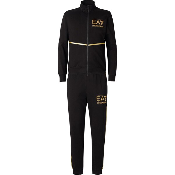 EA7 Emporio Armani Joggingová súprava zlatá / čierna 67277060