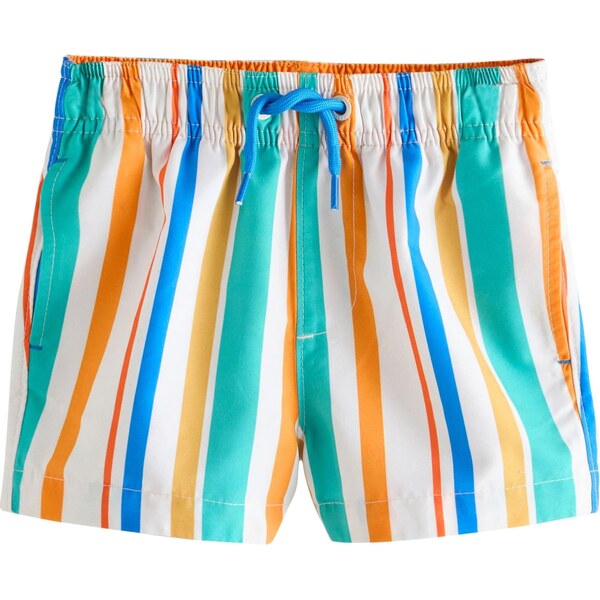 Next Plavecké šortky azúrová / petrolejová / oranžová / biela 67277089