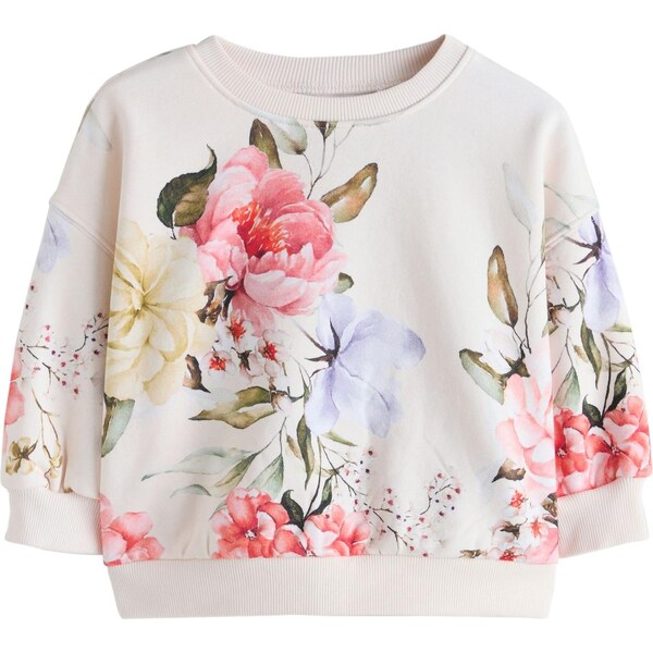 Next Mikina krémová / svetložltá / olivová / svetločervená 67277108