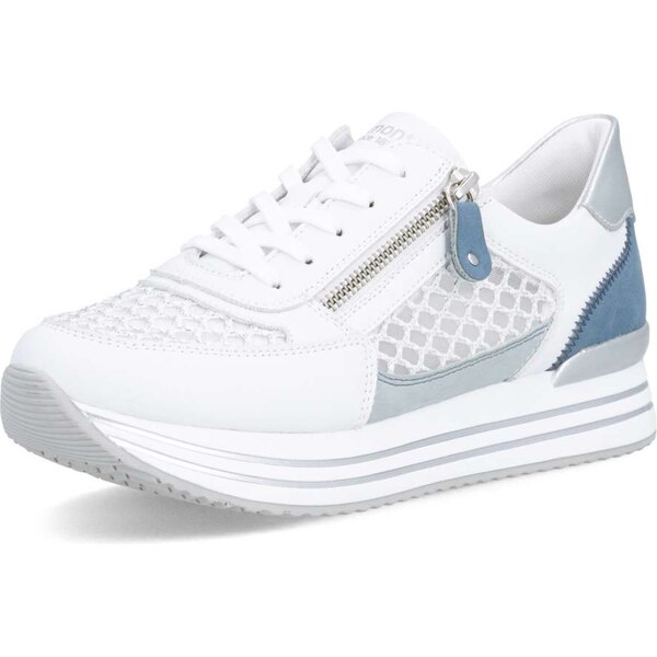 RIEKER Dámske tenisky REMONTE D1329-81 biela S6 67277266