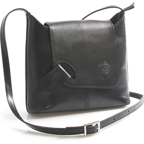 Dámska kožená crossbody kabelka čierna - ItalY Misty čierna 32043113