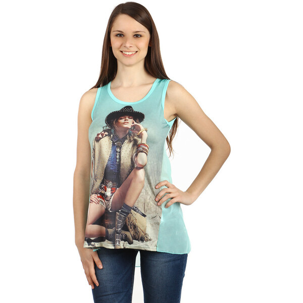 Glara Moderné tielko s potlačou 36987057