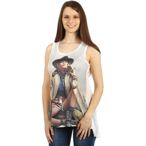 Glara Moderné tielko s potlačou 36987058