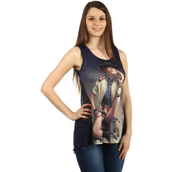 Glara Moderné tielko s potlačou 36987059