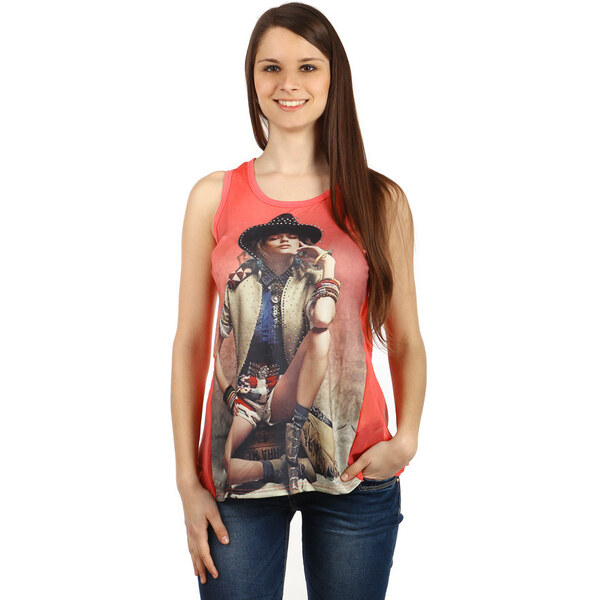 Glara Moderné tielko s potlačou 36987060