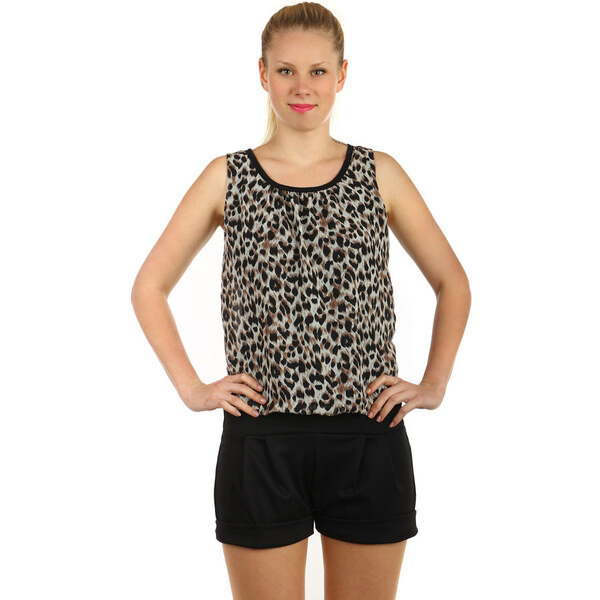 Glara Krátky overal so zvieracou potlačou 36987069