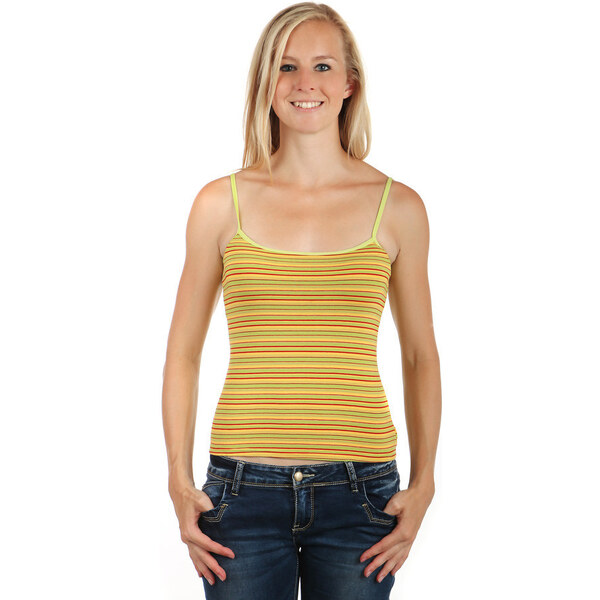 Glara Pruhované krátke tielko s úzkymi ramienkami 36987346