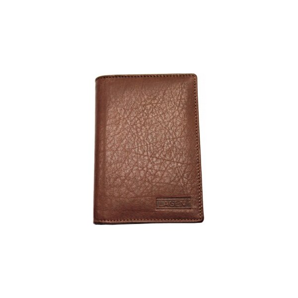 Lagen Kožená dokladovka V-261 hnedá 35335516