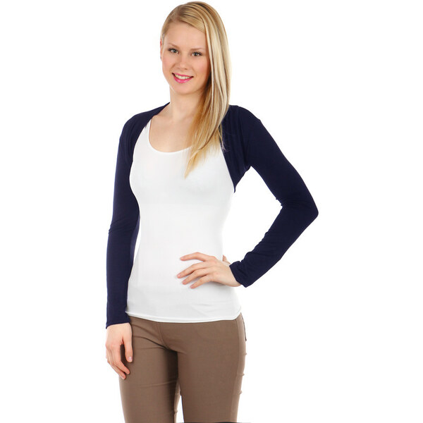 Glara Spoločenské jednofarebné bolerko na šaty 39624421