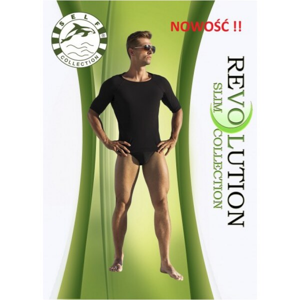 Zoštíhľujúci pánske tričko F019 - Self 14084396