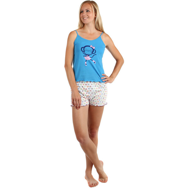 Glara Farebná nočná dámska súprava s obrázkom 36986944