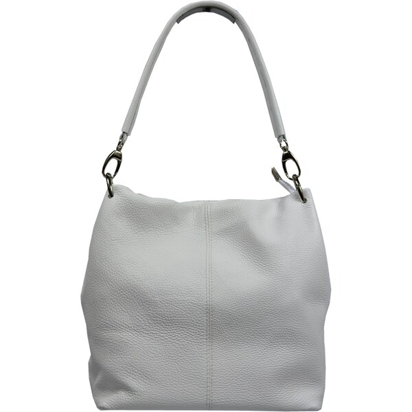 Biela kožená talianska kabelka Fiora Bianca NovaKabelka.sk 381806