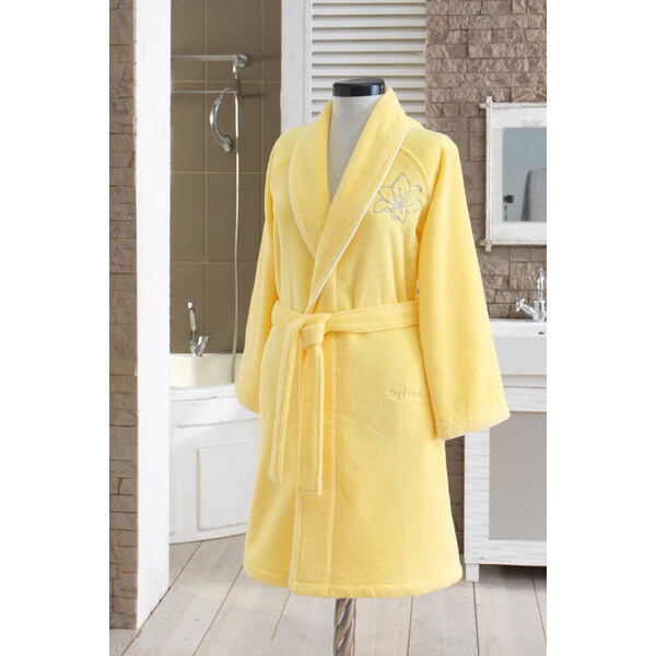 SOFT COTTON Dámsky krátky župan LILIUM 459291