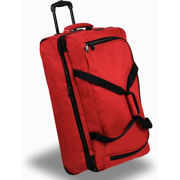 cestovný taška na kolečkách ROCK TT-0031 - červená 62192073