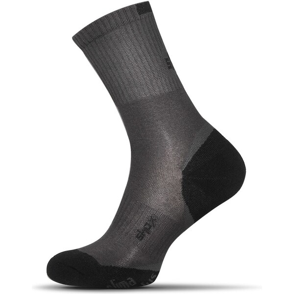 Buďchlap Šedé pánske bambusové Clima ponožky 634785