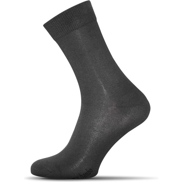 Buďchlap Klasické bavlnené šedé ponožky 634787