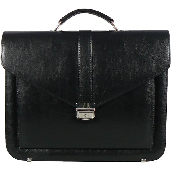 Aktovka REAbags 7173 - čierna/nikl 62191448