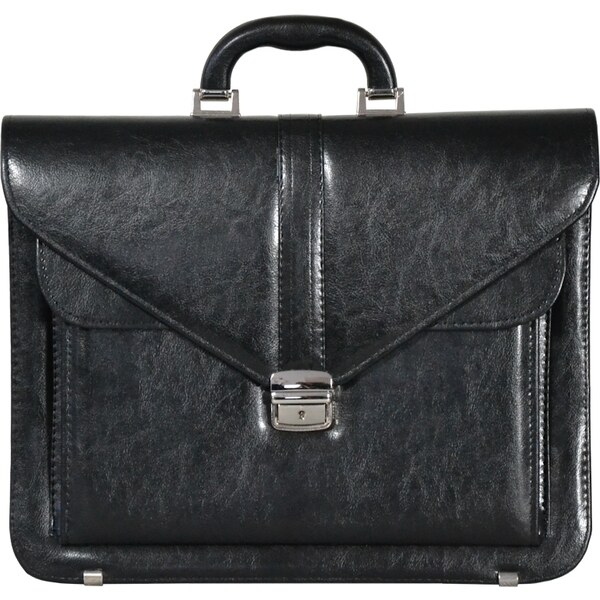 Aktovka REAbags 7173B-TR - čierna/nikl 62193493