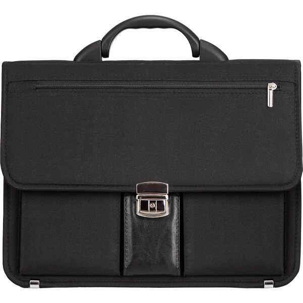 Aktovka REAbags 8001/1-T - čierna/nikl 62194495