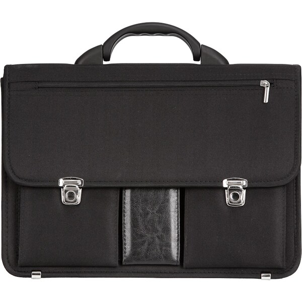 Aktovka REAbags 8001/2-T - čierna/nikl 62193494