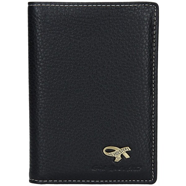 Pánska kožená peňaženka Gil Holsters G317444 - čierna 48228059