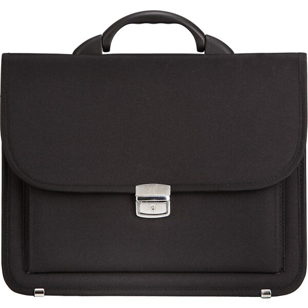 Aktovka REAbags 7416-T - černá/nikl 15 l 62194714