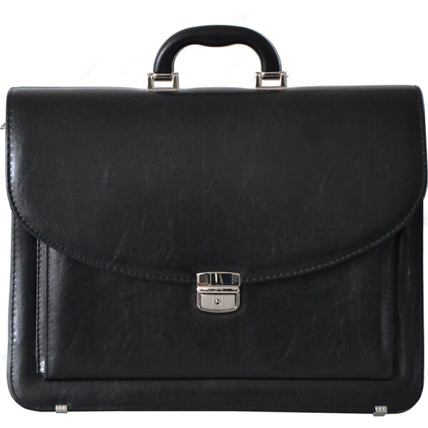 Aktovka REAbags 7614TR - čierna/nikl 62191447