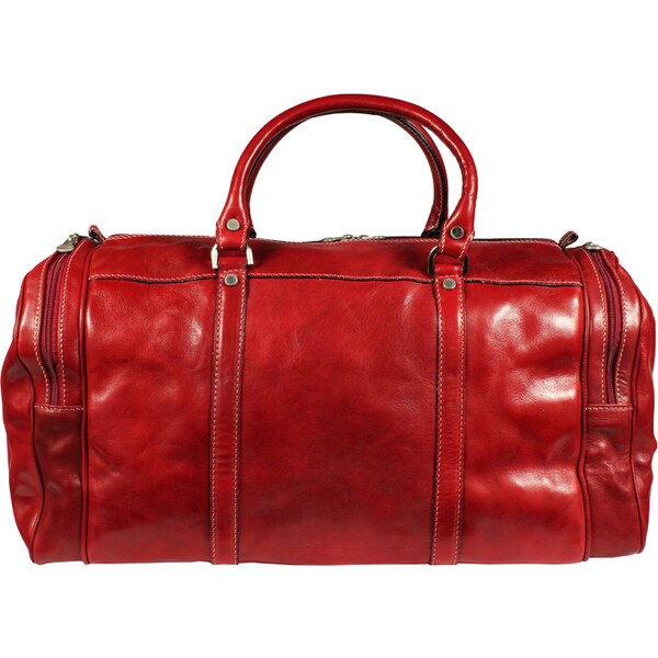Kožená cestovná taška Saba Rossa červená NovaKabelka.sk 1337187