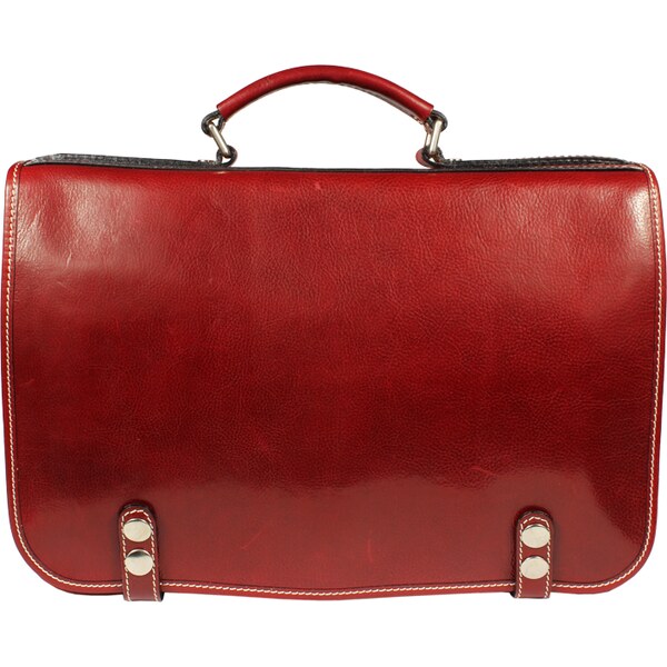 Kožená aktovka Malco Rossa červená NovaKabelka.sk 1337182