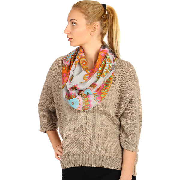 Glara Kruhová šatka s orientálnym vzorom 36987723