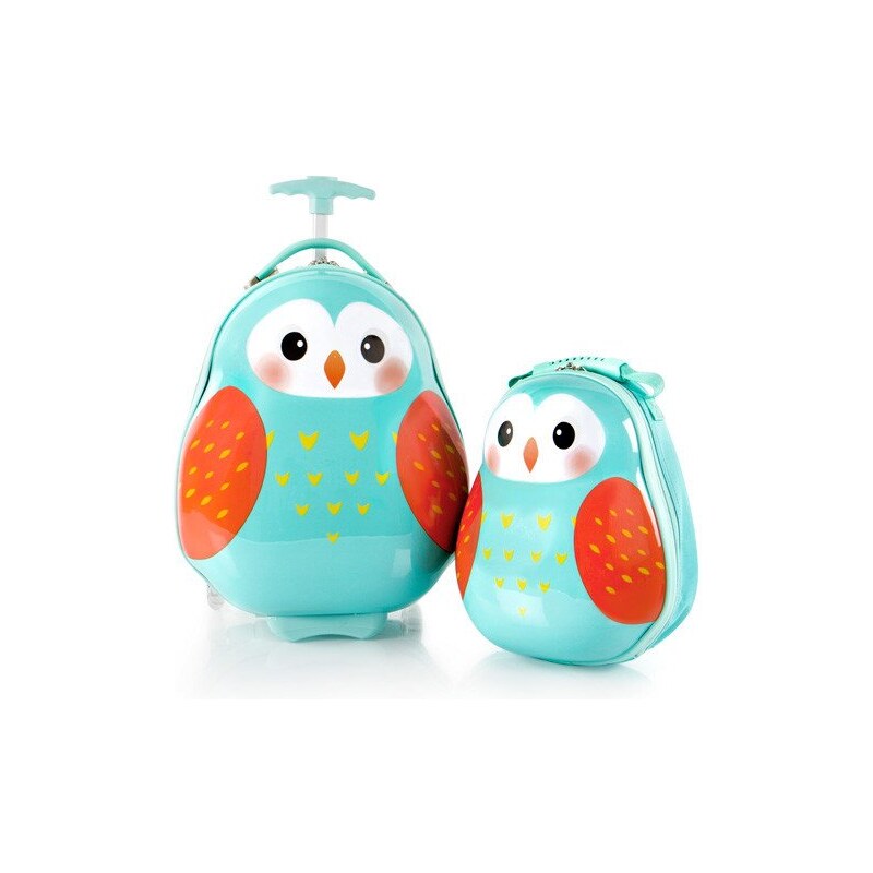 Heys Travel Tots Lightweight Kids Owl – súprava batoha a kufra 12303844