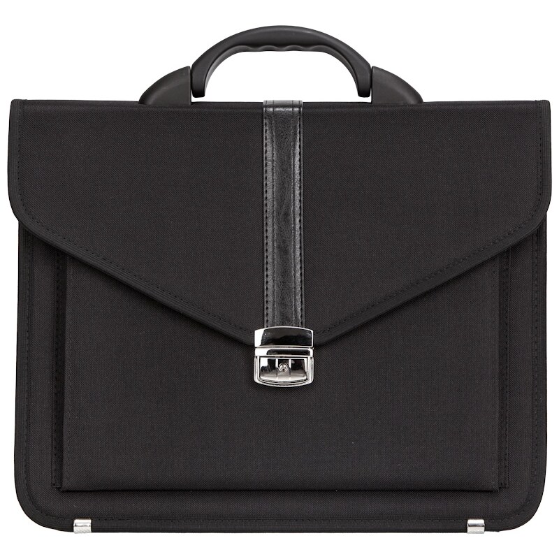 Aktovka REAbags 7173-T – čierna/nikel 62191453